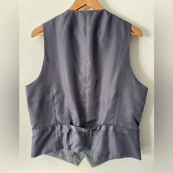 Vest Waistcoat Grey Medium J. Ferrar - Picture 3 of 5